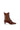 KALEO ALLI BROWN LEATHER ANKLE BOOTS - CULT MIA