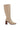 EAST CREAM LEATHER BOOTS - CULT MIA