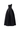 BLACK STRAPLESS ORCHID PATTERNED A-LINE GOWN - CULT MIA