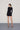 DEEP PLUNGING DRAPED NECKLINE MINI DRESS - CULT MIA