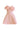CLAYTON PINK A-LINE PLEATED CHEST ORGANDY MINI DRESS - CULT MIA
