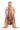 CULT MIA X HAPPY CLOTHING POTTER MERMAID ORGANZA MAXI DRESS IN BROWN - CULT MIA